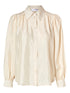 Selected Femme Alicia cupro shirt birch